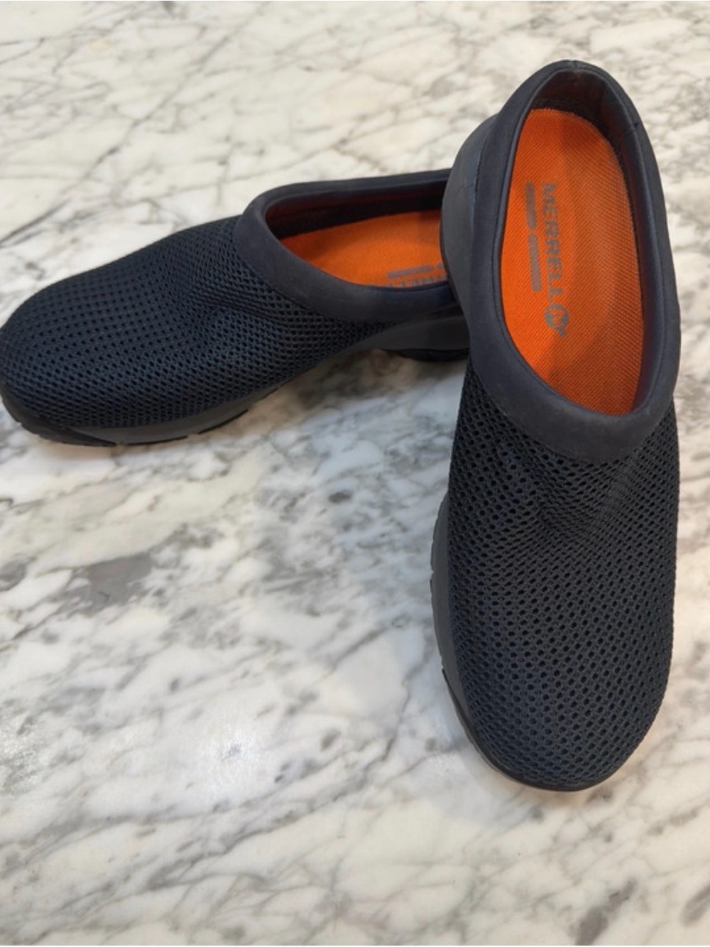 Merrell Mesh Slip-On with Orange Insole